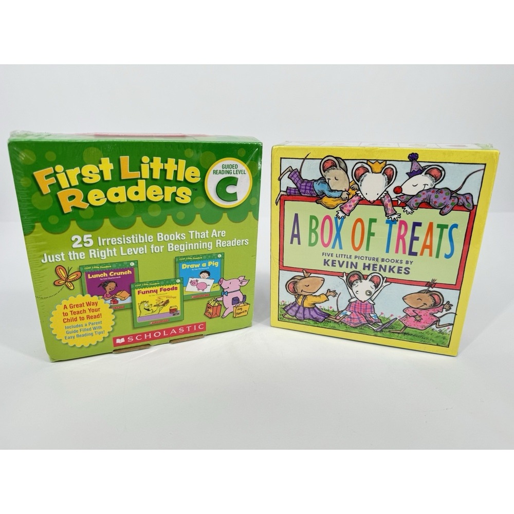 Beginner Reader Book Set Scholastic First Little Readers Level C Sealed + Kevin